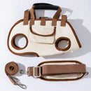 Mochila/Coleira com Elevação Pet Crossbody