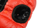 Colete de frio para Cachorros - Dupla face e Impermeável - Azul e Cinza